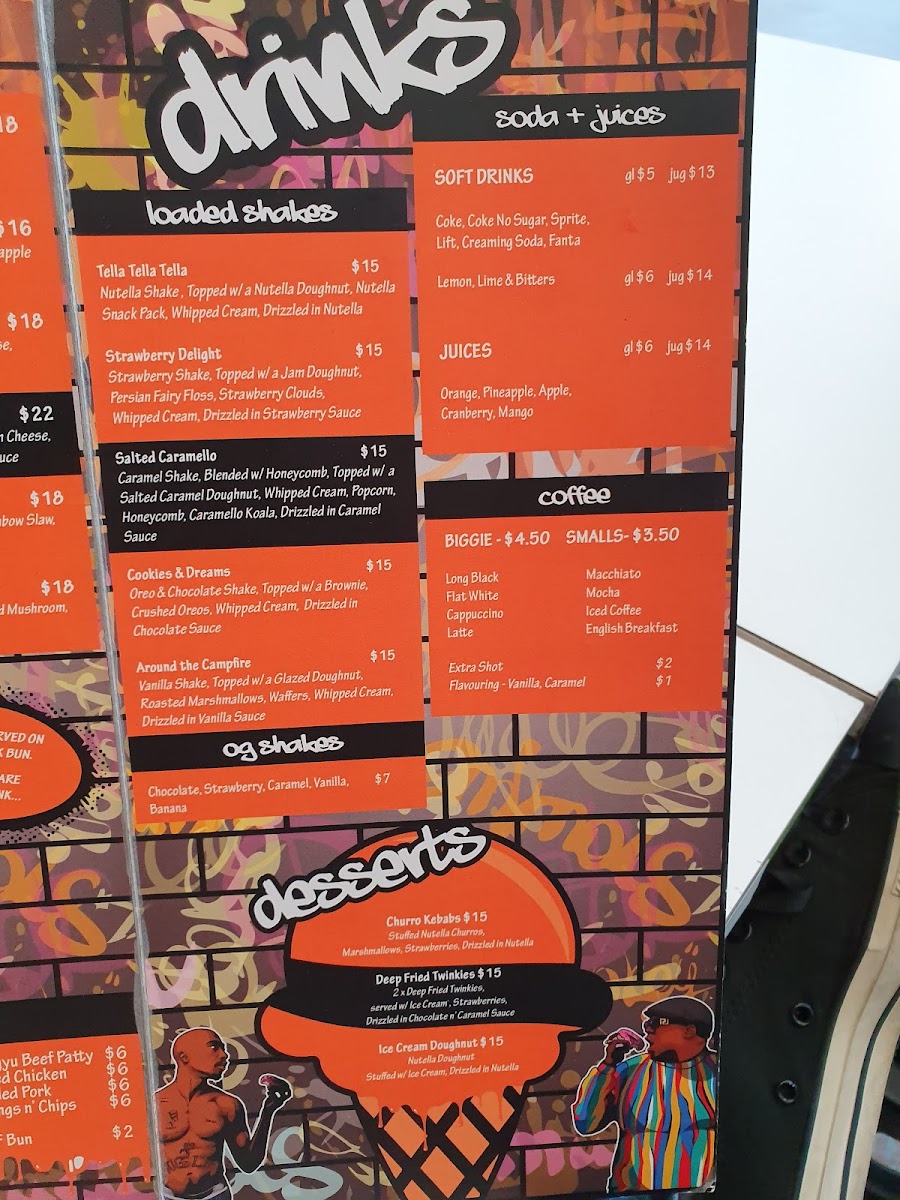 Menu Downtown Brooklyn Burgers-10